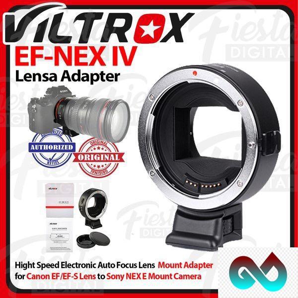 Jual ND- Viltrox EF-NEX IV Lensa Adapter for Canon Lens to SONY E