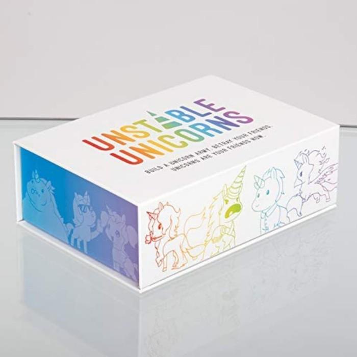 Gambar [NEW PRODUCT] UNSTABLE UNICORN BOARD GAME CARD GAME MAINAN KARTU - Putih dari Velona Store undefined Tokopedia