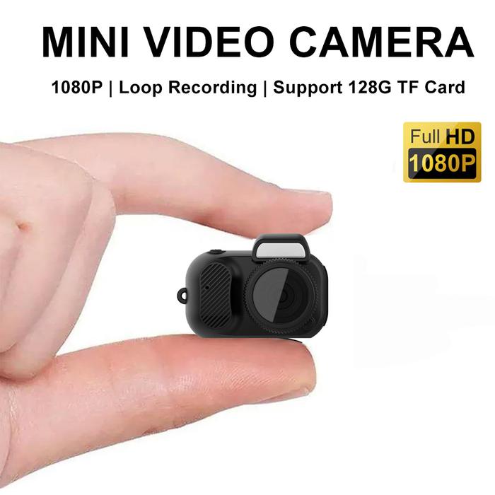 Jual 1080P Mini Action Camera Portable Pocket Cam With Screen