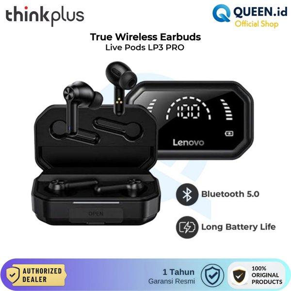 Jual Lenovo ThinkPlus LP3 PRO TWS Bluetooth Headset HiFi Sound