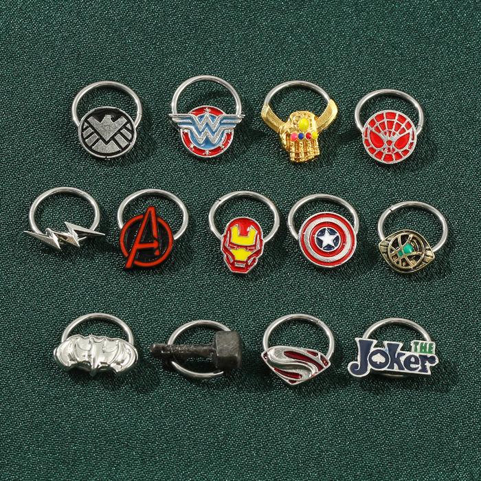 Marvel Jewelry Marvel Iron Man Ring Avengers Iron Man Ring Tony