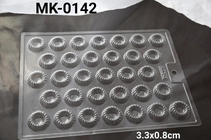 Gambar MK-0142 Cetakan mika cetakan coklat fondant pudding donut ulir dari sutini109768 undefined Tokopedia