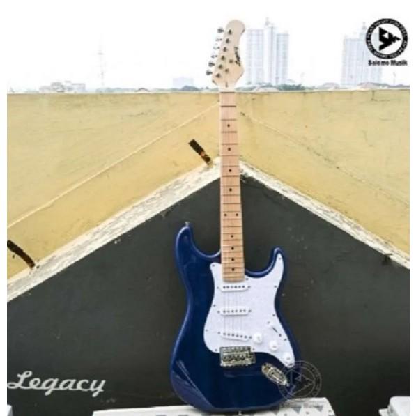 Gambar PROMO!!! Gitar Elektrik Legacy EG100 / EG 100 Stratocaster Original Varian Warna - Blue dari toko paiss 47 undefined Tokopedia