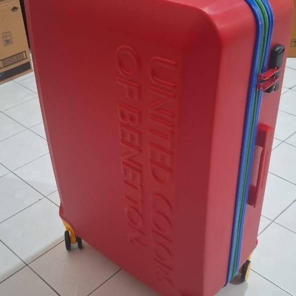 Gambar luggage united colors of benetton - Merah dari Warung Pelita undefined Tokopedia