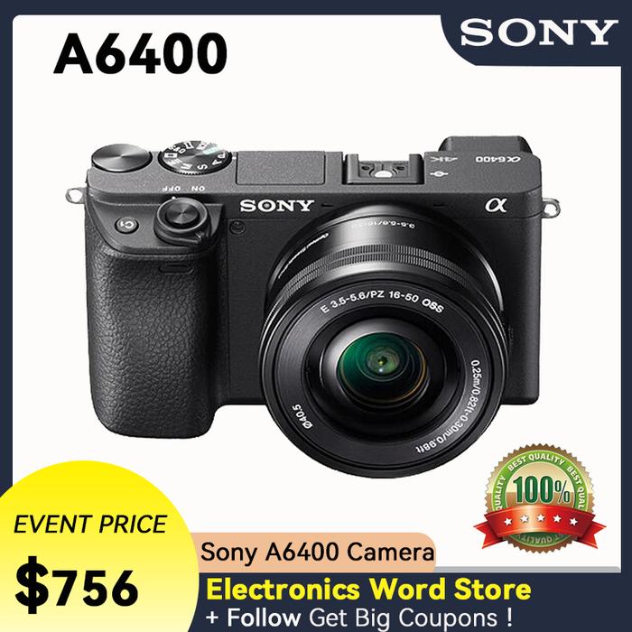 Kamera Sony Sony A6400 As Webcam Mac Sony A6400 ILCE-6400L