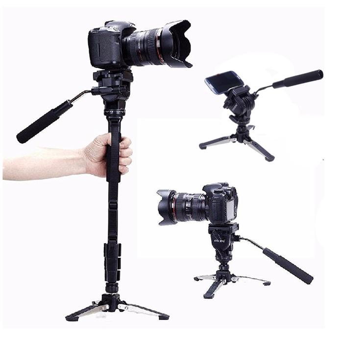 Jual Yunteng VCT-288 Camera Monopod Fluid Pan Head Unipod