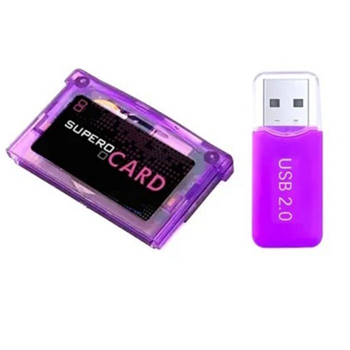 Jual EXTRA For Supercard Mini Micro-SD Card Adapter For GBA SP GBM