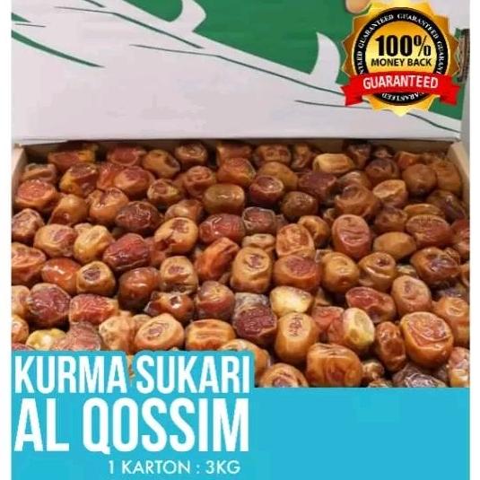 Gambar MURAH (COD) KURMA SUKARI PREMIUM GRADE 1 / SUKARI AL QOSSIM 1 KARTON / KURMA SUKARI PEKANBARU 3 Kg dari RIBUT ROJANAH646 undefined Tokopedia