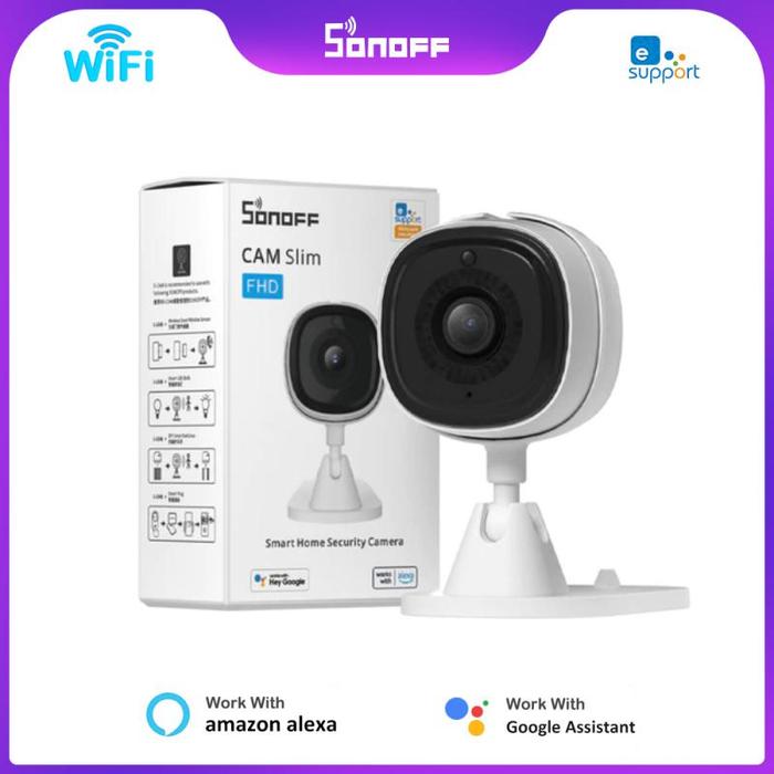Sonoff Home Assistant Indoor Camera Jual SONOFF CAM Slim WiFi