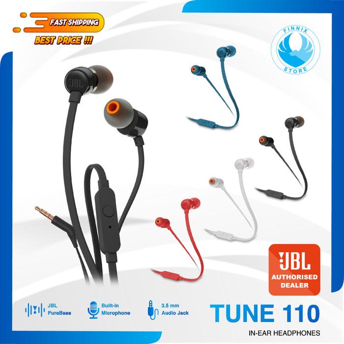 Jual Letsorder- JBL Tune 110 In-Ear Headset Headphones Garansi