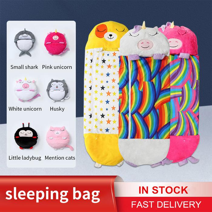 Jual Sleeping Bag Kids Cartoon Sleepsacks Children's Sleeping Bag