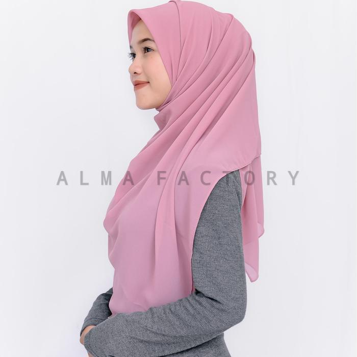 Jual PASHMINA SHAWL HIJAB MALAYSIA 3IN1/PASHMINA SYAR'I Pernikahan