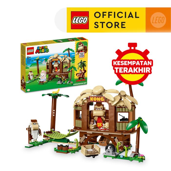 Promo LEGO Super Mario 71424 Donkey Kong's Tree House Expansion