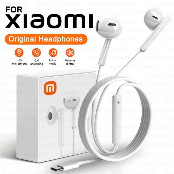 Wired Earphones Redmi Note Pro Earbuds Jual For Xiaomi Original