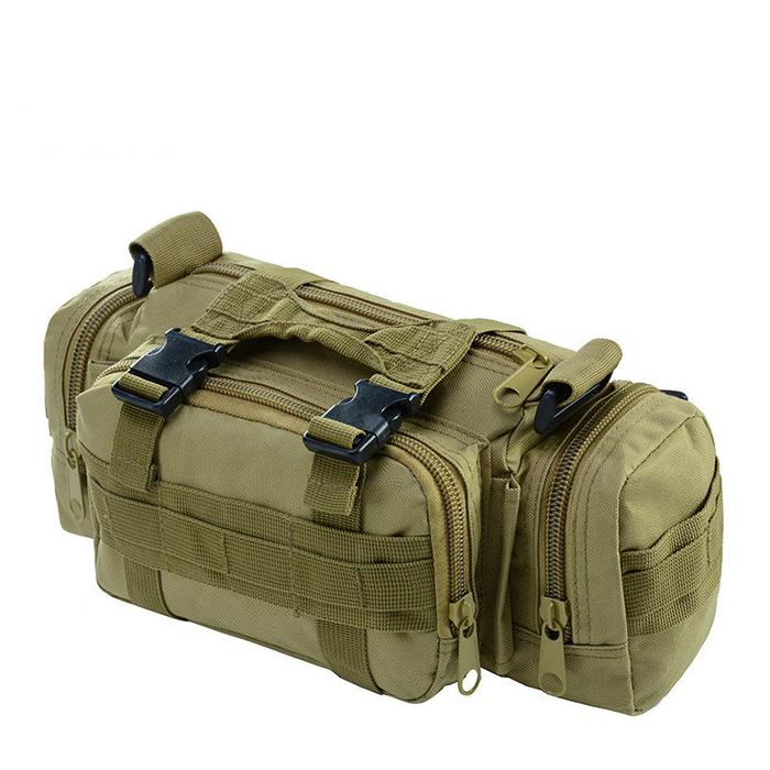 Jual Men Tactical Molle Waist Pack Waterproof Waist Bag Mochilas