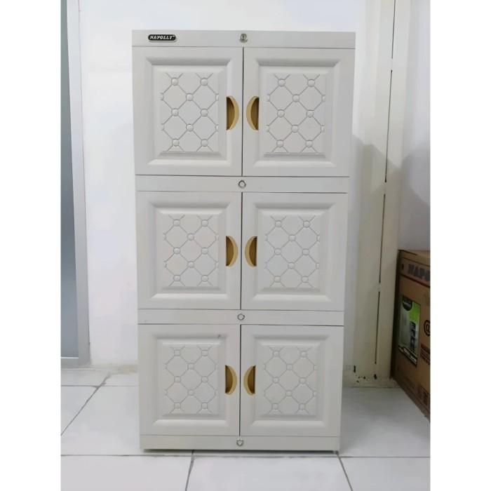 Gambar lemari pakaian plastik minicab 3susun NAPOLLY dari selfiseller-1 undefined Tokopedia