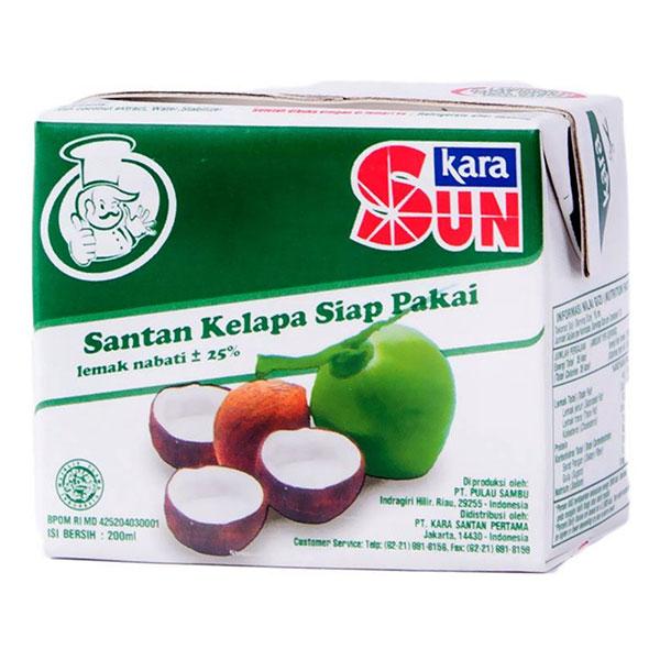 Gambar Sun Kara Santan Kelapa 200 Ml dari Hypermart Pekanbaru SKA undefined Tokopedia