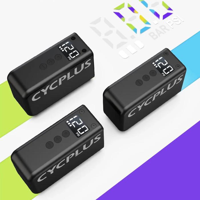 Gambar New Arrival - Airbank Cycplus Cube - Tiny Bike Pump 100 Psi 20 Min Full Charge Simple Murch - AS2PRO dari Simple Murch undefined Tokopedia