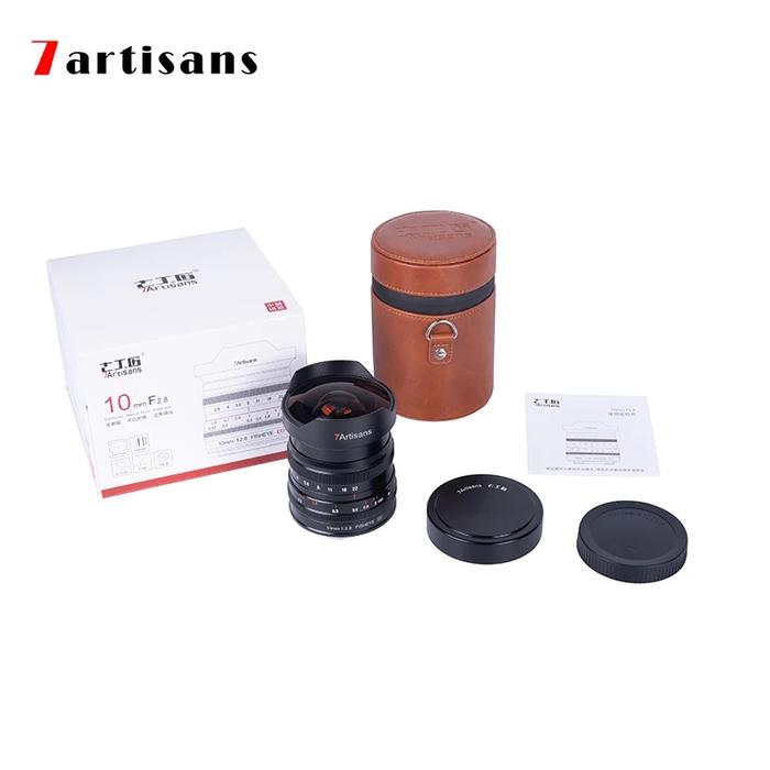 Jual 7Artisans 10Mm Fisheye Manual Focus Mf Cameras Lens Full