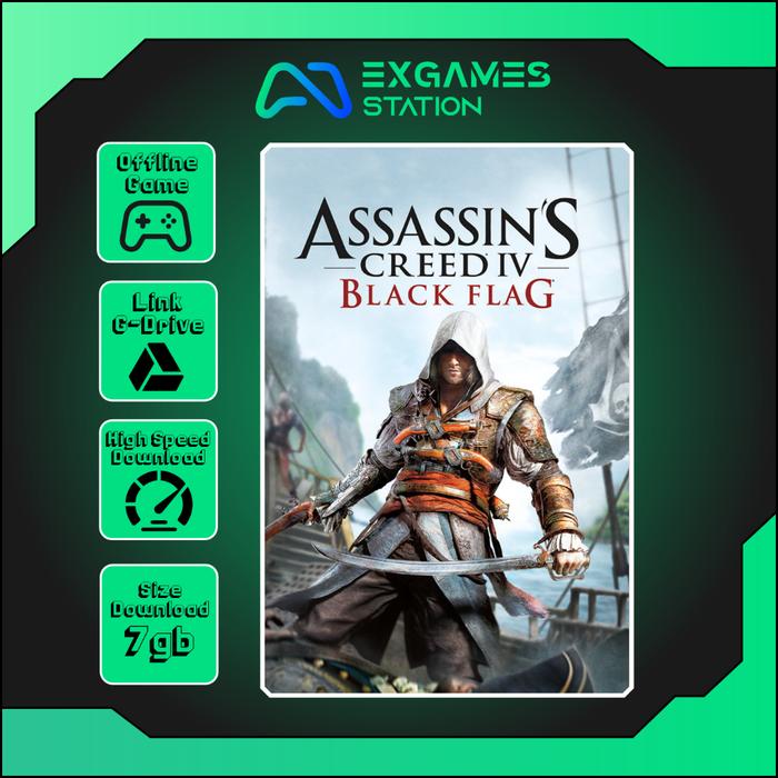 Game Seru Game Laptop Ram 4gb Offline Assassins Creed Iv Black