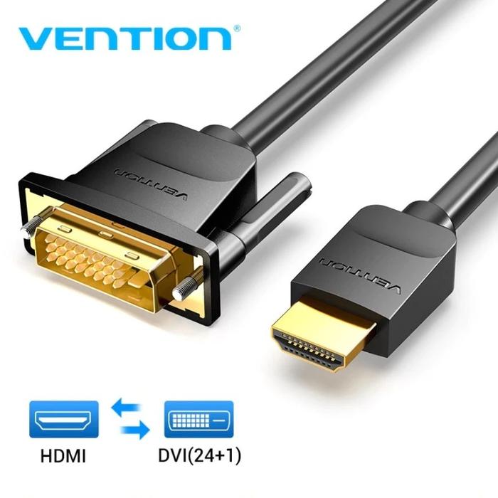 Promo Vention Kabel Converter HDMI male to DVI Male Ultra HD Bi ...
