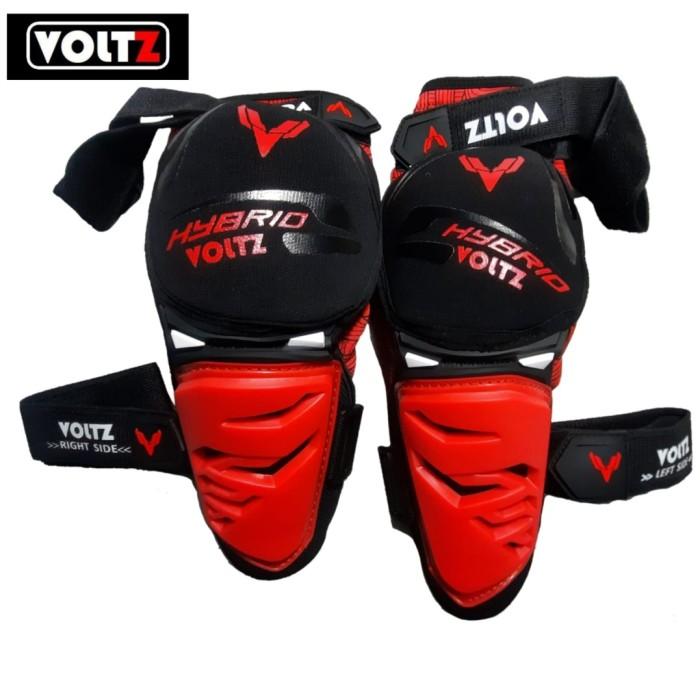 Gambar DEKER LUTUT PENDEK LEATT KNEE PROTECTOR LEAT HYBRID SHORT SOFT COMFORT - Voltz - Merah dari Fartanshop1 undefined Tokopedia