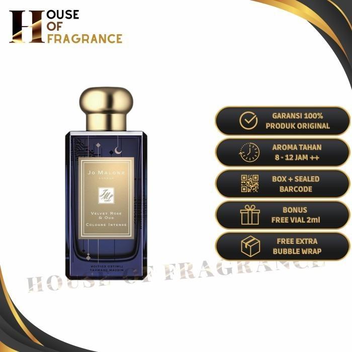 Promo Jo Malone Velvet Rose Oud Intense Limited Edition Original