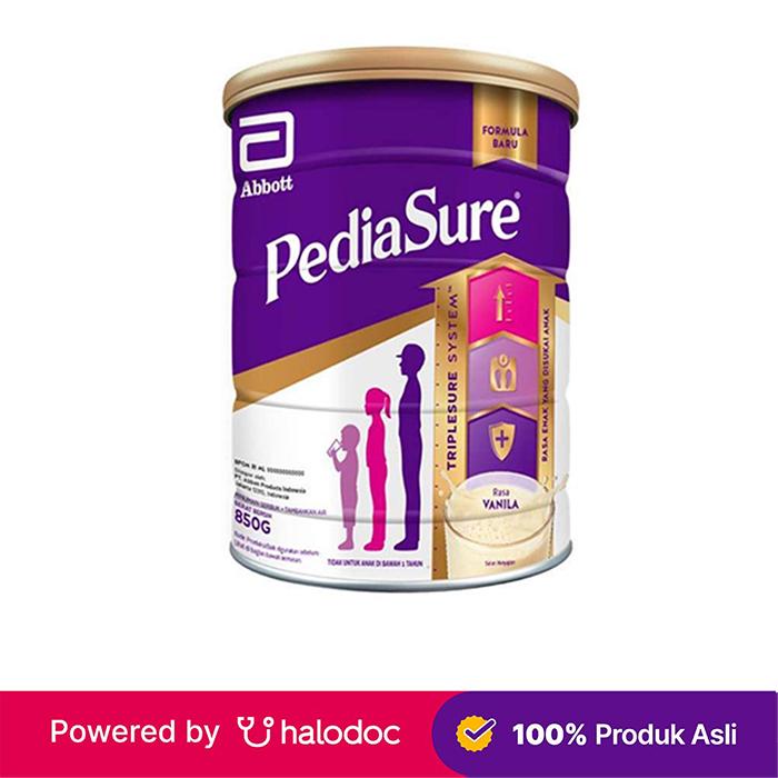 Gambar Pediasure Triplesure Vanila 850 g - Susu Bayi dan Anak - Halodoc dari Apotek Halomedika Bungur Malang undefined Tokopedia