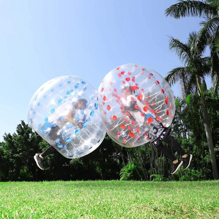 Gambar Wholesale Inflatable Bumper Ball Zorb Ball Bubble Football 1.2/1.5m Bubble Soccer Ball for kids adults dari Atoo almiza17 undefined Tokopedia