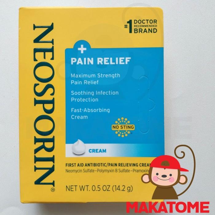 Gambar NEOSPORIN ORIGINAL FIRST AID ANTIBIOTIC OINTMENT 0.5 OZ 14.2 GR - Pain Relf 0.5oz dari tesseract987 undefined Tokopedia