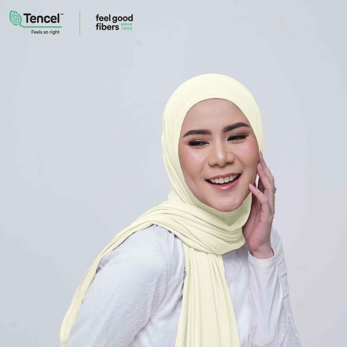 Gambar Nabillasyal | Aisha Series Tencel | Instan Hijab - Broken White dari BLAZER STORS undefined Tokopedia