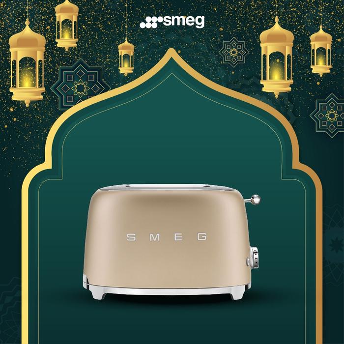 Jual elektro SMEG TSF01 Toaster 2x2 Slice 50s Retro Style