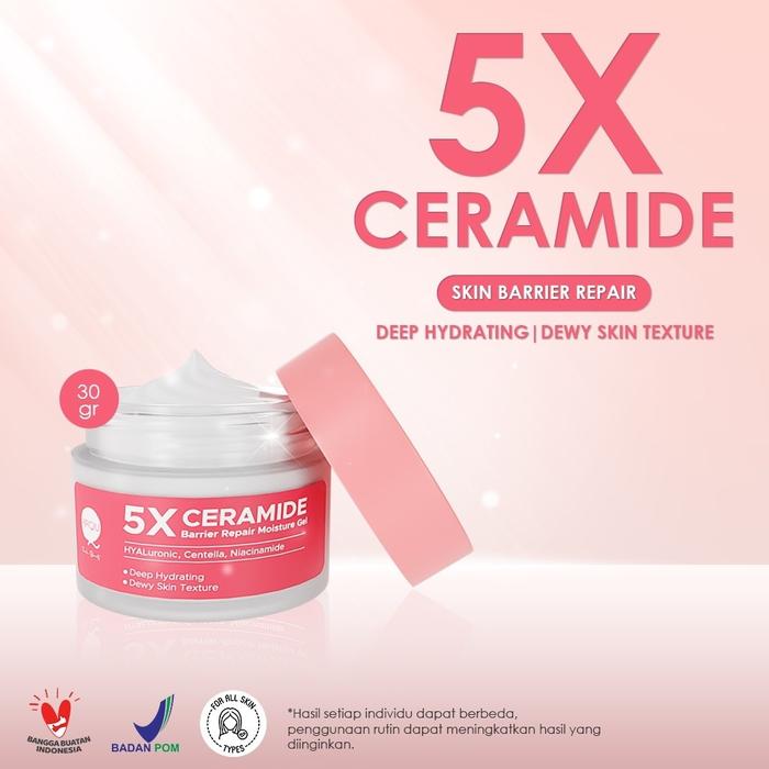 Gambar Pipiqiu Moisturizer Gel Series 5X Symwhite 5X Ceramide 5% Centella - 5X Ceramide dari POVSTOREID undefined Tokopedia