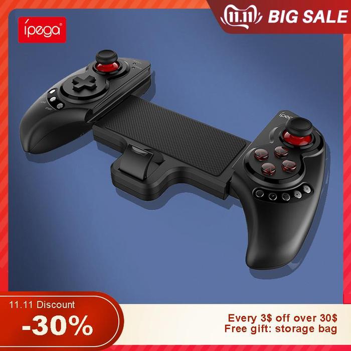 Gambar Ipega Gamepad PG-9023 Wireless Bluetooth Telescopic Game Controller Joystick for ipad Android IOS Phone Tablet PUBG Moible dari Lanera Official undefined Tokopedia