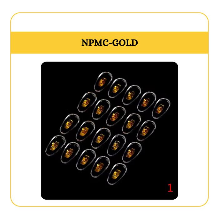 Gambar Nosepad bantalan hidung kacamata nose pad universal metal core - GOLD dari KingShopie undefined Tokopedia
