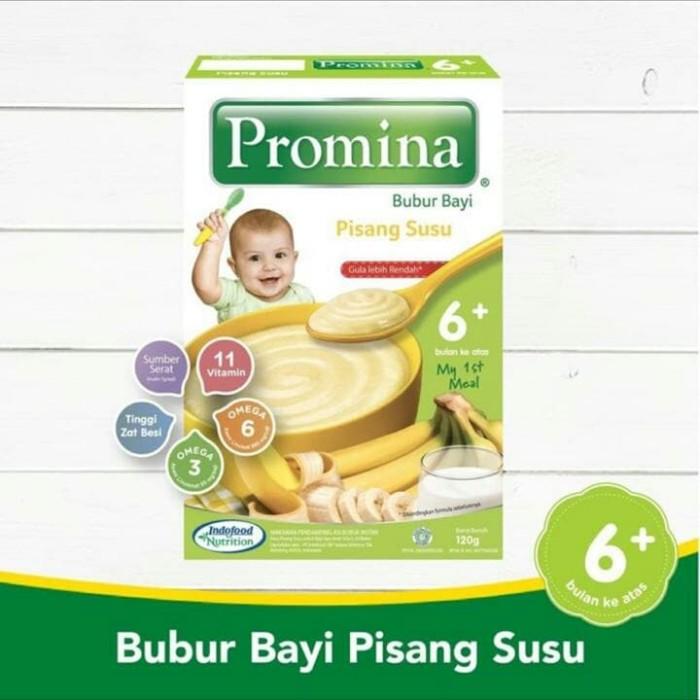 Gambar Promina Bubur Bayi Pisang Susu 120gr - Banana Milk for Baby 6+ dari Pumpkin Babies undefined Tokopedia