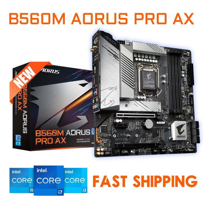 Gigabyte B460m Aorus Pro Ram Speed Gigabyte Motherboard B460 Aorus - Main Image