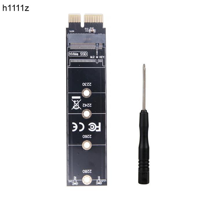 New Pcie To Nvme Adapter Pci Express X1 To M2 Nvme M Key Adaptor Riser  Board Support 2230 2242 2260 2280 M2 Nvme Ssd Full Speed