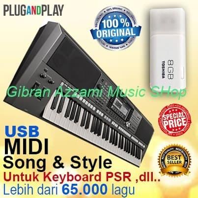 Gambar usb midi song & style / song dan style / Midi keyboard dari felicity danielle undefined Tokopedia