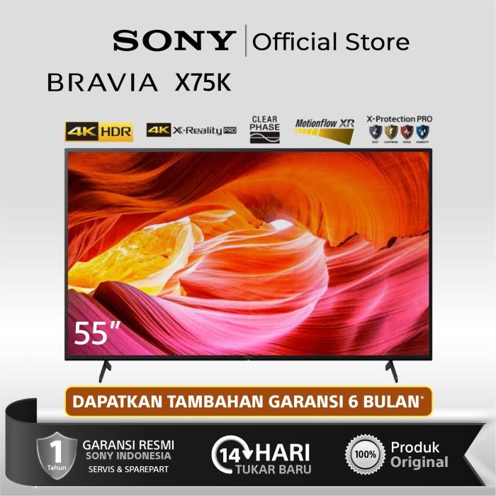 Sony Bravia X75k 55 Inch 4k Hdr Tvsmart Tv Kd 55x75k