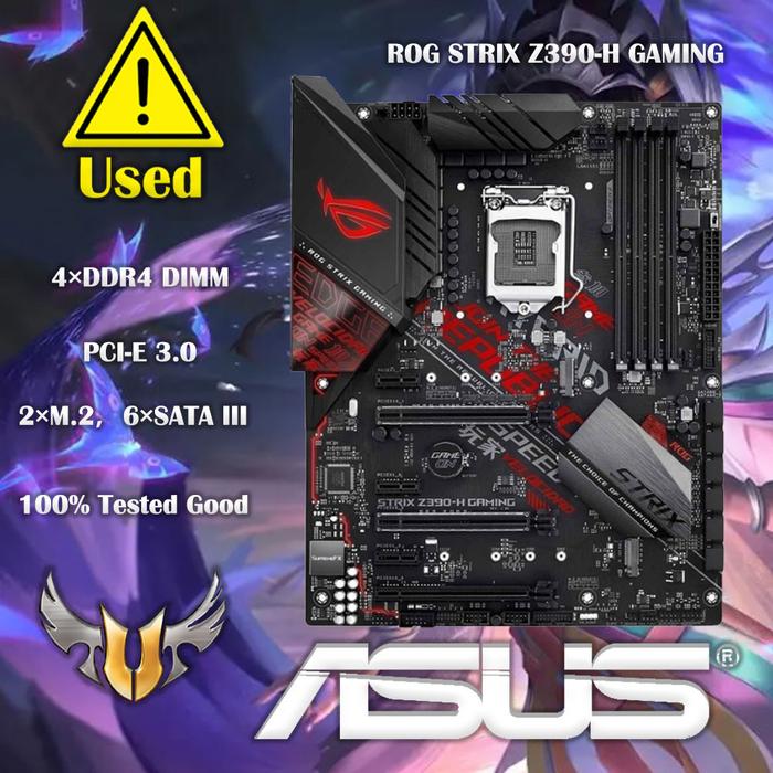Motherboard Z390 Strix H Jual ASUS ROG Strix Z390-H Gaming