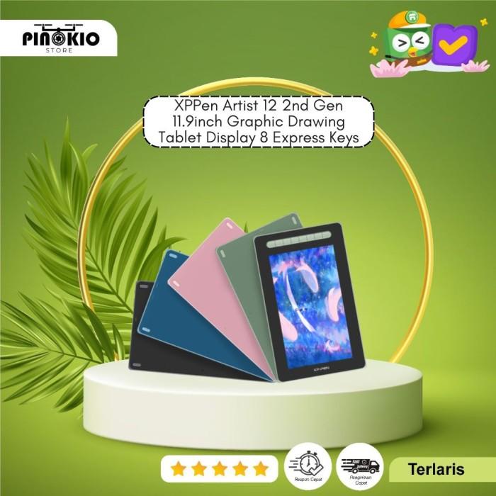 Gambar XPPen Artist 12 2nd Gen 11.9inch Graphic Drawing Tablet Display 8 Express Keys &% - Hitam dari xixilshop7899 undefined Tokopedia