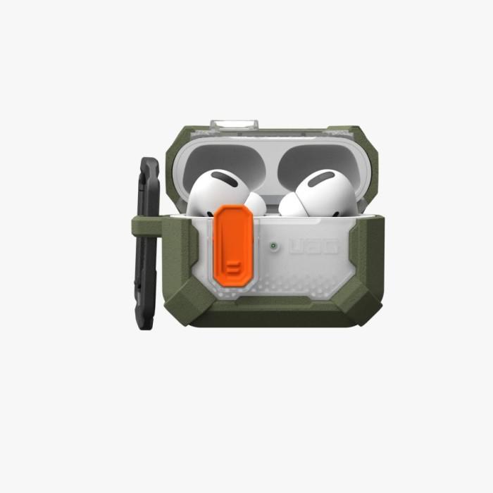 Gambar Case Compatible for AirPods Pro 2 2024 UAG Tide Plasma Series AirPods with Carabiner Gantungan Kunci Protective Cover Casing - Olive Drab dari Supcase Official ID undefined Tokopedia