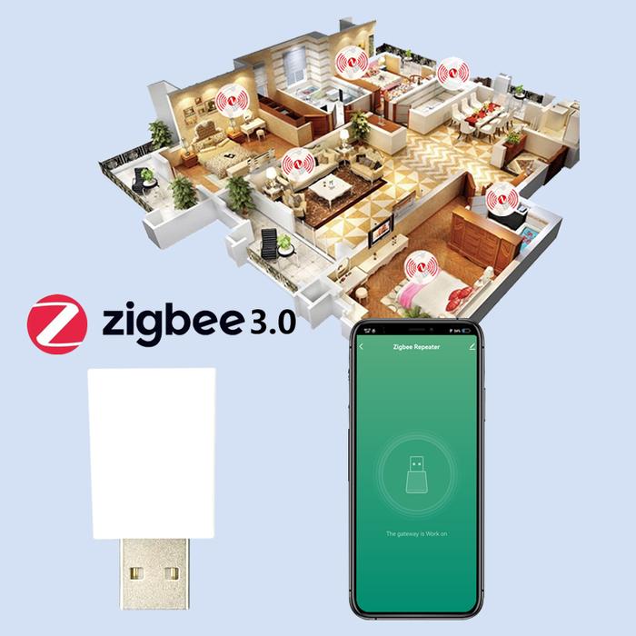 Tuya Zigbee Signal Repeater Extender Smart Life Érzékelők 15-20 Méteres Tuya Zigbee Signal Repeater Extender Smart Life Érzékelők 15-20 Méteres
