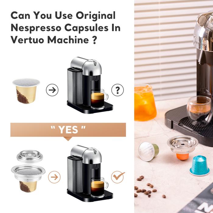 Jual iCafilas Reusable Capsule Adapter For Vertuo Next Pop Machine