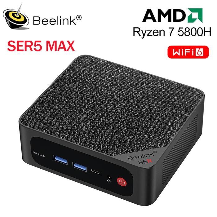 Jual Beelink SER5 MAX 5800H Mini PC AMD Ryzen 5800H DDR4 16GB