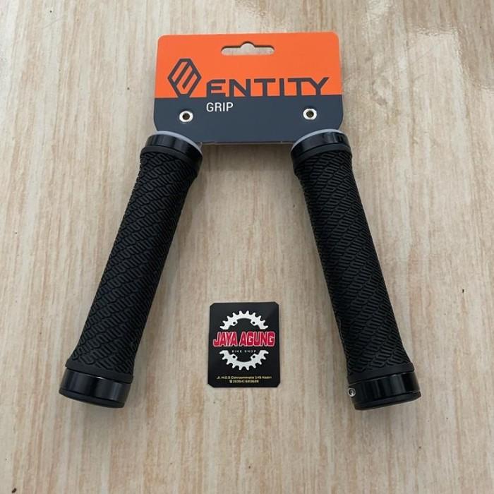 Jual PREMIUM Hand Grip Entity Dual Lock 137mm black Kota Bandung