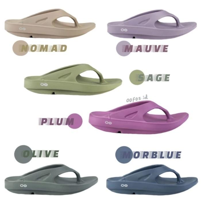 Gambar Oofos sandal jepit Plantaar Fasciitis 100%original dari MORALES CHLID undefined Tokopedia