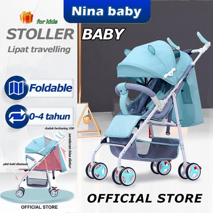 Jual Stroller Baby Stroler Bayi Lipat Travelling Kereta Dorong