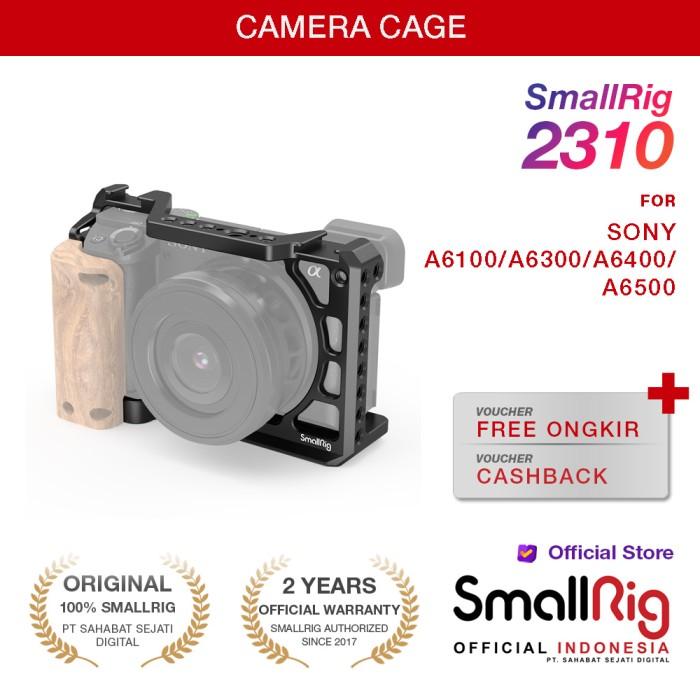Jual SmallRig Sony A6400 Camera Cage for Magic Arm Microphone - Main Image